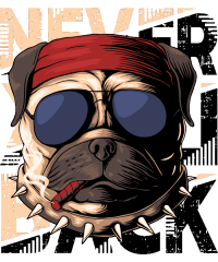 Pugs Rockeros y Patriotas